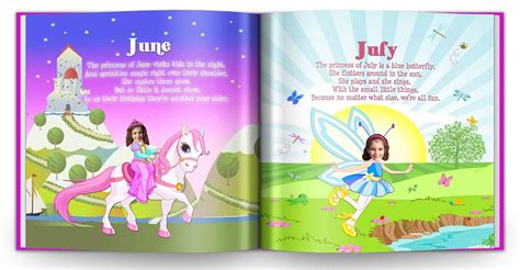 Personalized Princess Book For Girls With Photo And Name My Custom