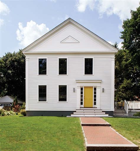 Contemporary Design For A New Old Greek Revival Old House Online
