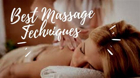 5 Relaxing Massage Techniques Anyone Can Do At Home Massage Youtube