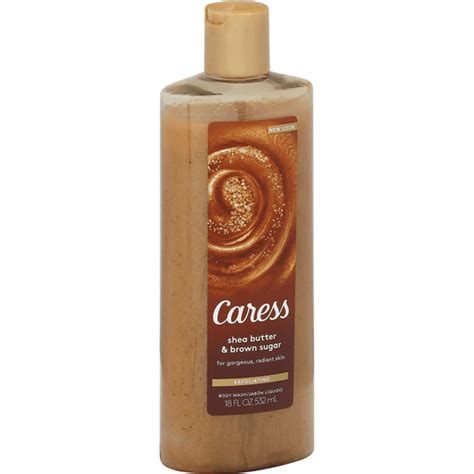 Caress Body Wash Exfoliating Shea Butter And Brown Sugar Buehlers