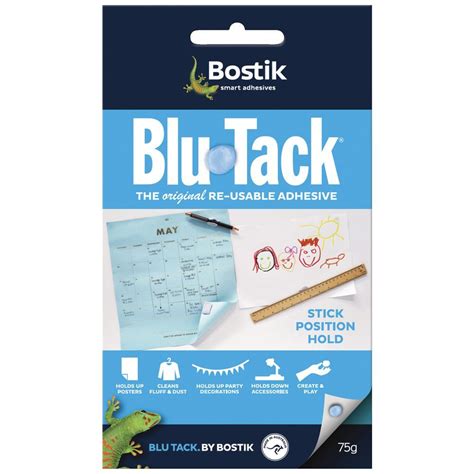 I have read other questions that quote blu tack as good for posters. Blu-Tack The Original Reusable Adhesive Stick Position ...