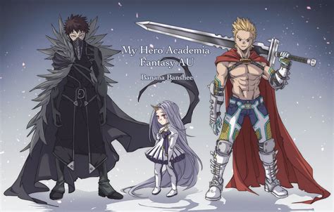 Fantasy Au Mirio Eri Overhaul My Hero Academia By
