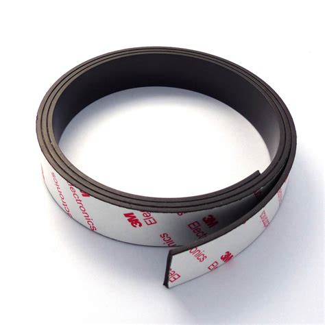 3m Flexible Magnet Tape Adhesive Magnet Strip Strong 16mm X 25mm X 20m