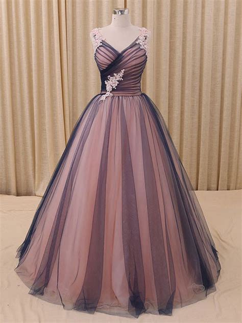 Beautiful Prom Dresses Ball Gown Floor Length Prom Dressevening Dress
