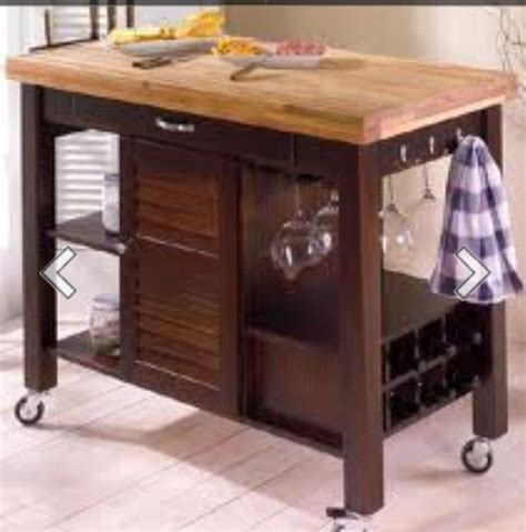 At hilltop, i mimicked the shaker style cabinet doors and created a color matched. Butcher block island! | Butcher block island kitchen ...