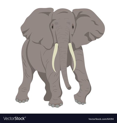 Elephant Royalty Free Vector Image Vectorstock
