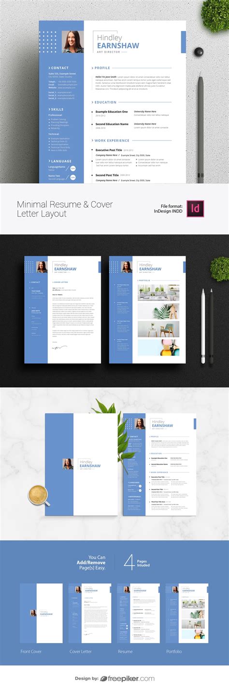 Cover letter examples for federal jobs ending. Freepiker | creative blue resume with cover letter and ...