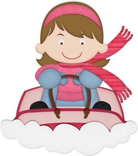 Girls Clipart Winter Girls Winter Transparent Free For Download On