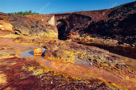 Rio Tinto River In Spain — Stock Photo © Liseykina 91666128