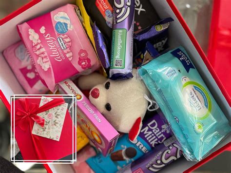 appreciationmonday dad prepares care package for daughter for her first period