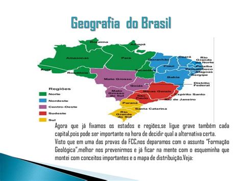 Geografia Do Brasil Relevo Clima Vegetação Hidrografia E Fusos Hor