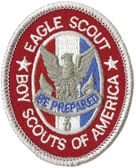 Satisfaction Guaranteed Boy Scout Eagle Rank Pocket Patch Current Issue