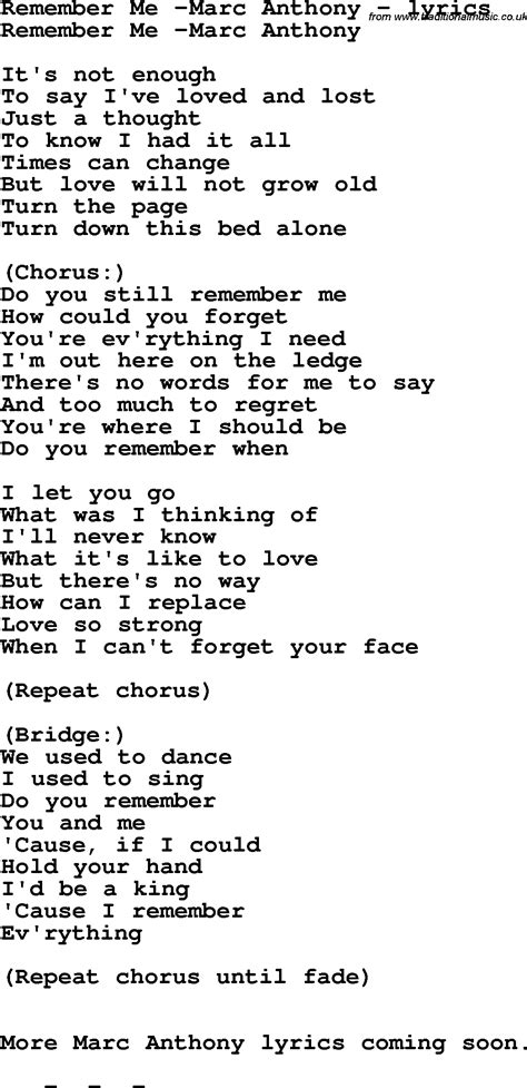 Will You Remember Me Lyrics Lyricswalls