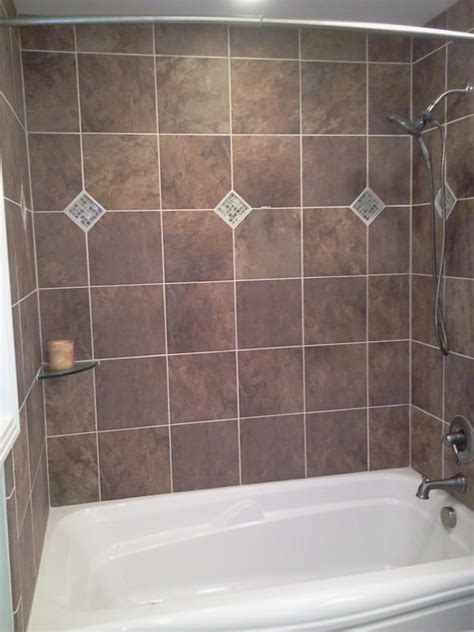 Select from a wide variety of bathtubs online. Tub/Shower combo-custom tile surround with keys | Yelp