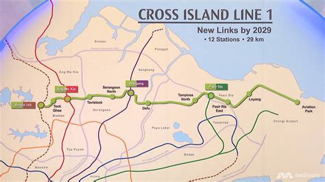 First Phase Of Cross Island Line To Open By 2029 With 12 Stations Cna
