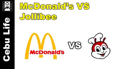 Mcdonalds Vs Jollibee Burger Value Meal Cebu Life S02e13 Youtube