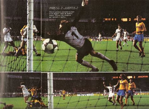 Psg Juventus 1983 - COUPE DES COUPES 1983. PSG-JUVENTUS. ~ THE VINTAGE FOOTBALL CLUB