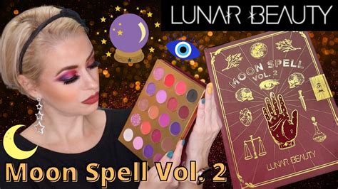 Lunar Beauty Moon Spell Vol 2 Palette Review 2 Looks Steffs