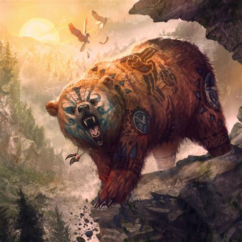 Form Of The Bear Digital Art By Ryan Barger