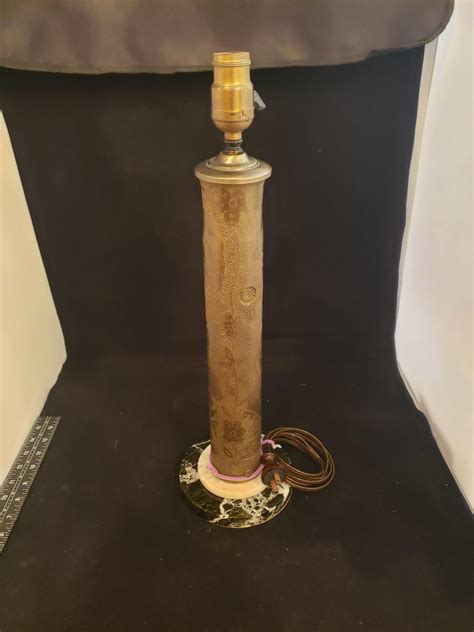 Trench Art Table Lamp