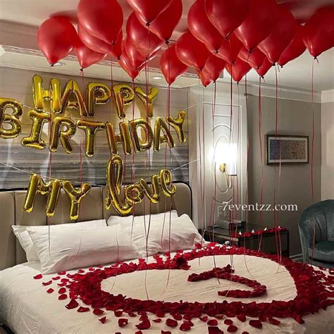 Romantic Room Decoration For Birthday In Ahmedabad