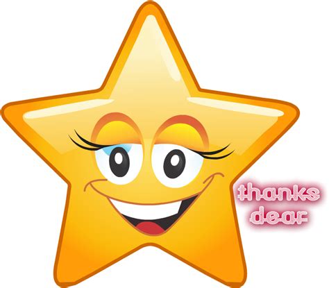 Thanks For The Add Star Smiley Png Transparent Png 4397267 Dlfpt