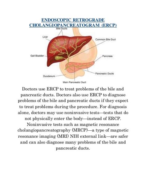 Endoscopic Retrograde Cholangiopancreatogram Ercp