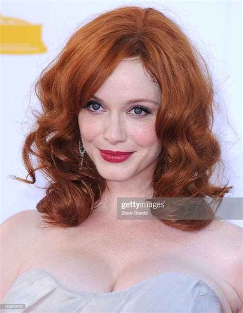Christina Hendricks Arrives At The 64th Primetime Emmy Awards At News Photo Getty Images