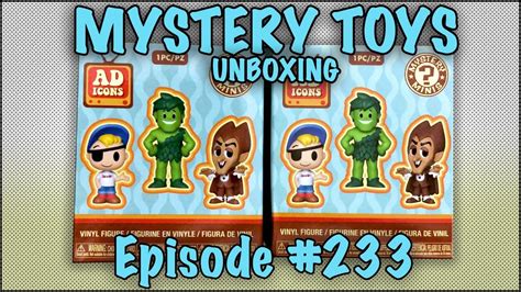 Mystery Toys Episode 233 Unboxing Funko Ad Icons Mystery Minis