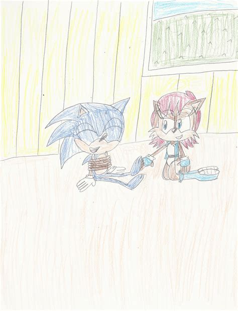 Sonics Tickle Torture By Sally By Mastergamer20 On Deviantart