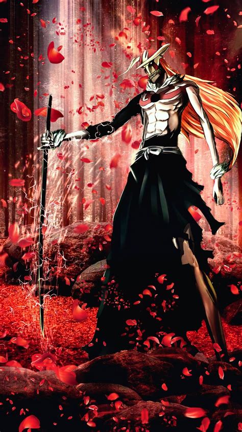 Bleach Ichigo Vasto Lorde Red Forest 4k Wallpaper Bleach Anime Ichigo Vasto Lorde