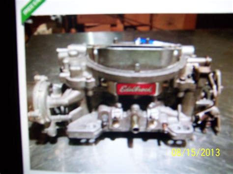 Purchase Clean Edelbrock 750 Cfm Performer Carburetor 8867 1407 3349 In