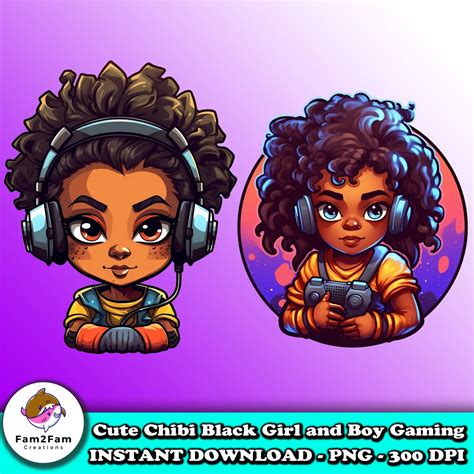 Cute Black Girl And Boy Clipart Black Girl And Boy Cartoon Clipart For