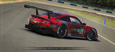 Koda Factory Team Motorsport Dreams Porsche 911 RSR GTE IRacing