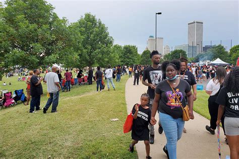 Crowd Underwhelms Inside Trumps Tulsa Rally Festive Block Party Caps