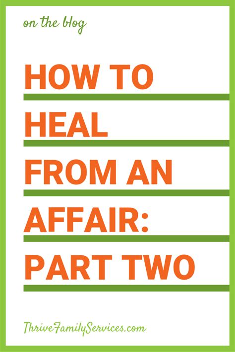 Phase Two In Healing From An Affair Involves Being In Tune With What