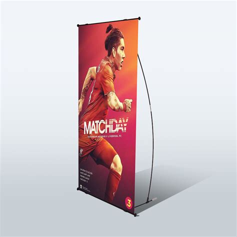 Retractable Banner Stands L Banner Stand Roll Up Deluxe Canopy