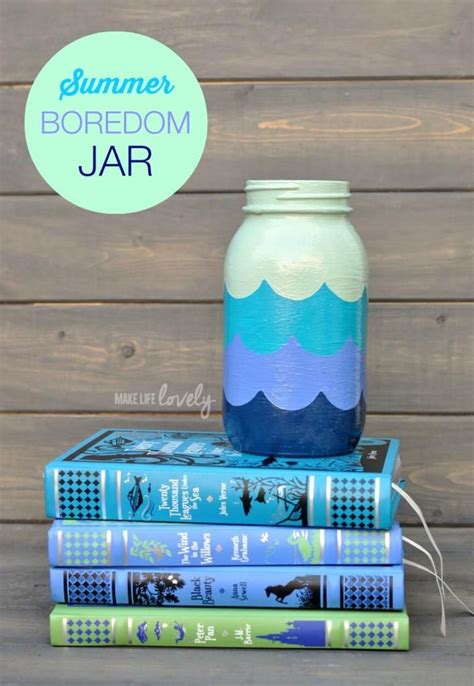 Summer Bored Jar Bored Jar Business For Kids Crafts For Teens To Make