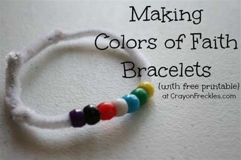 Colors Of Faith Christian Bracelet Christian Bracelets Bible School