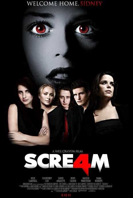 Scream 4 Scream Movie Horror Movie Posters Scream