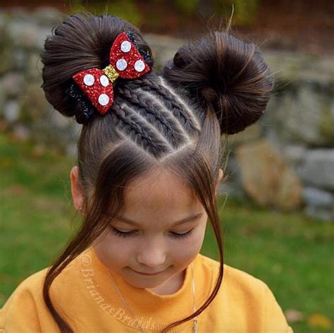 Minnie Mouse Hair Bow Hair Styles Kids Hairstyles Little Girl