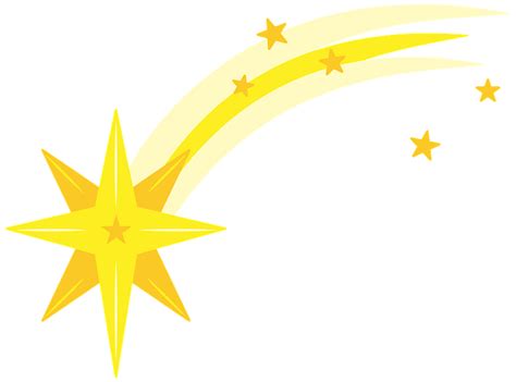 Picture Of A Shooting Star Clipart