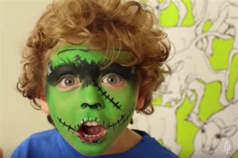 Quick And Easy Face Paint Tutorials For Kids This Halloween