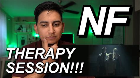 Nf Therapy Session Video Reacton He Aint Doing Music For Us Youtube