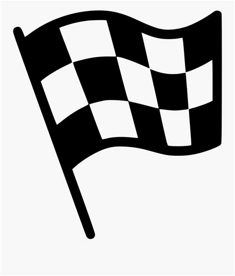 Transparent Finish Line Clipart Finish Flag Icon Free Transparent