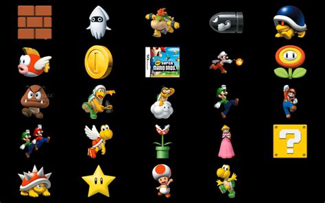 Super Mario Bros Icon At Collection Of Super Mario