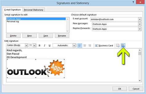 You can personalize your emails with a signature that provides essential contact. Tutorial: Outlook signature image with hyperlink