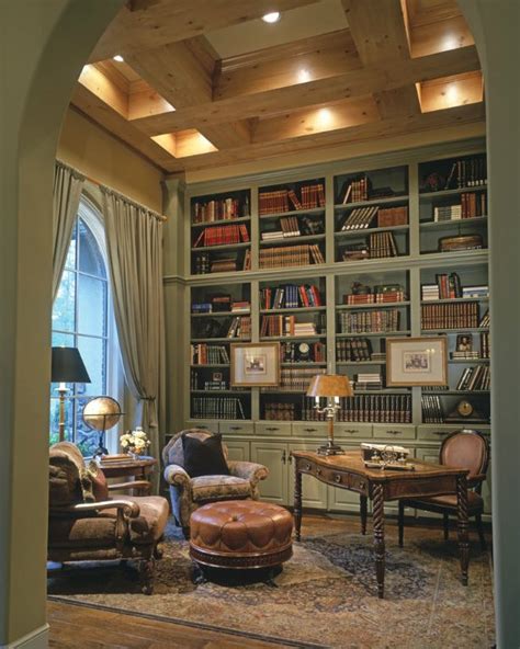 Vintage Inspired Home Libraries To Envy
