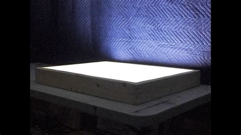 LED Light Box - YouTube