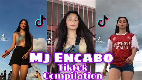 mj encabo tiktok dance tiktok compilation tiktok is life 💘 youtube